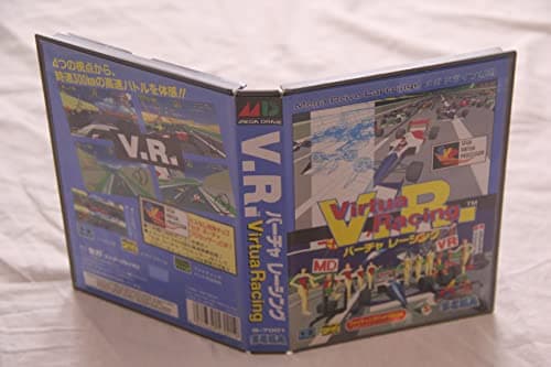 VIRTUA RACING V.R. SEGA Mega Drive Japan Original with Manual Game G-7001
