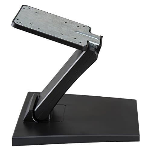Wearson WS-03A - Soporte ajustable para monitor LCD, plegable, de metal, con agujero VESA 75 x 75 100 x 100 mm