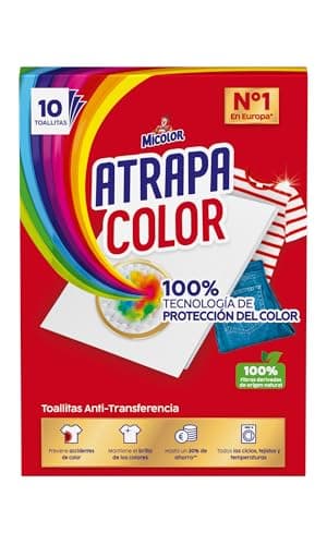 Micolor Atrapa Color Toallitas Anti-Transferencia Lavadora, 10 Toallitas