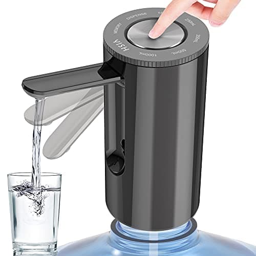 YISH Dispensador De Agua Garrafa Electrico: Dispensador de Agua Fria Eléctrica, Bomba Agua Garrafa Potable Plegable, Bomba Dispensador de Agua USB, Dispensador Agua Garrafa Automática