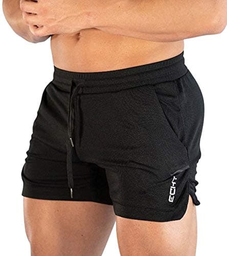 Superora Shorts Deportivos Hombre Pantalones Cortos Short de Ejercicio Deporte Secado Rápido de Malla con Cordón para Playa Correr Jogging Running al Aire Libre Ligero y