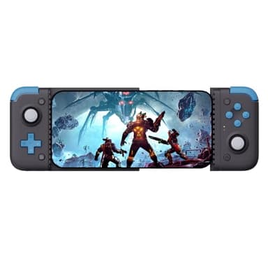 GameSir X2s Mando de Juegos Móvil Bluetooth para iOS y Android - Gen 2 - Joysticks y Triggers con Efecto Hall, Hair Trigger y Modo Turbo - Juega Xbox, PlayStation, PC, Call of Duty y Genshin Impact