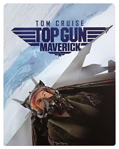 Top Gun: Maverick 4K Blue steelbook [Blu-Ray] [Region Free] (Audio español. SubtĂ­tulos en español)