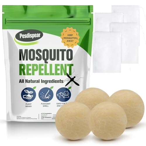 Pesdispear repelente de mosquitos, antimosquitos, repelente de mosquitos mejor que el atrapamiento de mosquitos e anti mosquitos ultrasónico interior 4 bolas