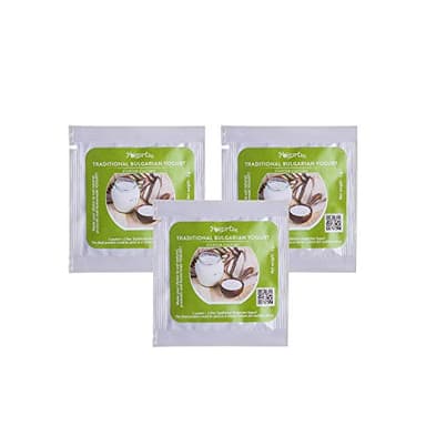 Fermentos Para Hacer Yogur Búlgaro - 3 Bolsitas Hasta 3 litros. Yogurt.bg