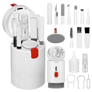 MumdoYAL 20 en1 Kit Multifuncional Portátil de Limpieza Electrónica，Kit Limpieza movil，Kit Limpieza Camara fotografica，Kit Limpieza Teclado，Kit Limpieza pc