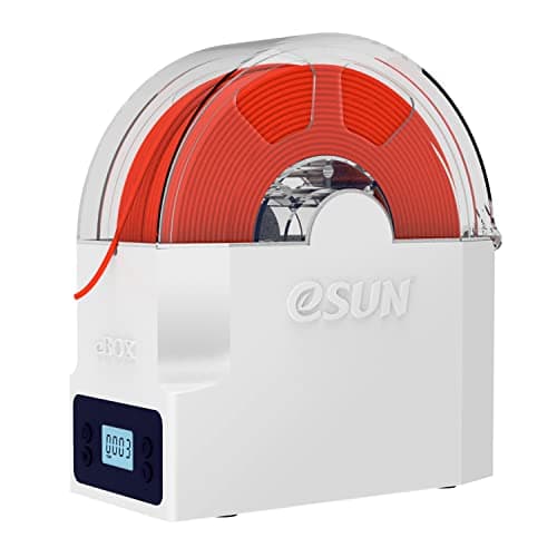 eSUN eBox Lite Actualizado Caja Secadora de Filamento para Impresora 3D, Caja Secado Almacenamiento, Mantener Filamento Seco Durante Impresión 3D, Compatible con Filamento 1.75mm, Soporte de Carrete