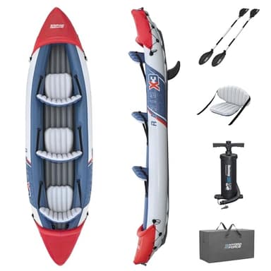 Bestway Juego de Kayak Rapid X3 de 12'6" x 39"/3.81 MX 1.00 m