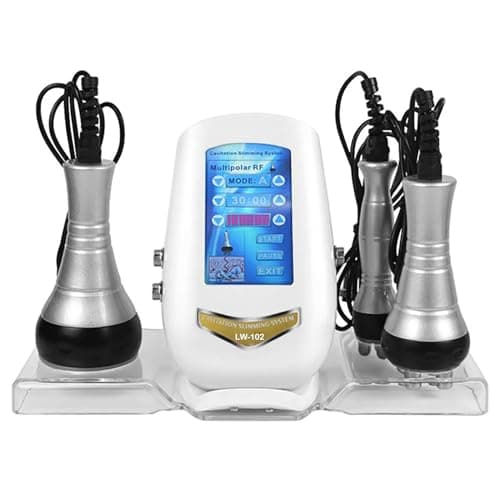 Binlingdaily Máquina de cavitación, máquina adelgazante 3 en 1, instrumento de radiofrecuencia, cuidado de la piel, máquina de esculpir el cuerpo, máquina multifuncional de belleza facial para cara,