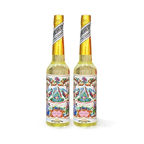 Pack 2 Unidades Agua Florida 270 ml 100% Original Perú Amarilla Murray & Lanman, Botella de plástico