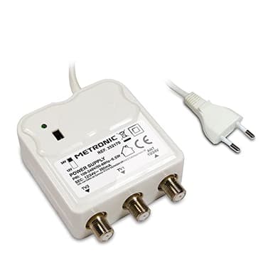 Metronic 332170 - Fuente de alimentación para amplificadores de TV (12/24 V)