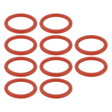 SG Store 10 Unidades Junta Tórica de Silicona para Tapa de Tanque de Planchado A Vapor 20 X 15 X 2,5 Mm Diámetro 16 Mm Compatible con LauraStar 728 Magic Evolution II