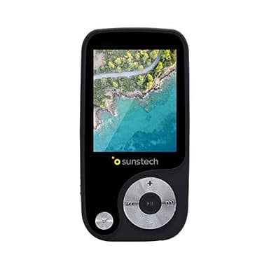 Sunstech Thornblack - Reproductor de MP4 (pantalla de 1.8", 4 GB de capacidad) color negro