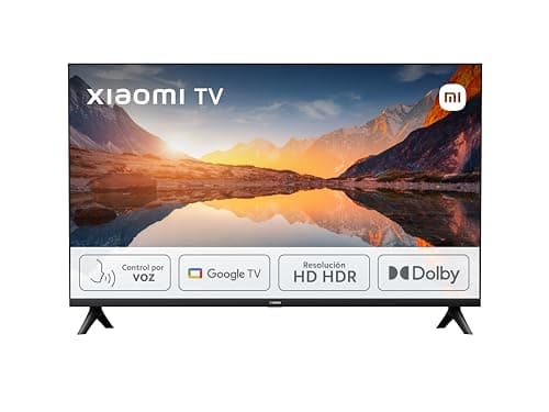 Xiaomi TV A 2025 32" - Smart TV HD HDR, Google TV, Control por Voz, Dolby, Negro
