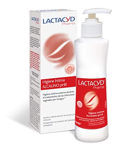 Lactacyd Alcalino Ph 8 Higiene Íntima Externa Durante el Tratamiento de las Infecciones Vaginales por Hongos 250 ml