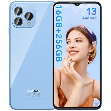 CUBOT P80 (2023) Teléfono Móvil Libres, Android 13 moviles, 16GB + 256GB/1TB, 48MP+24MP, 6,58" FHD+, 5200mAh Movil, Smartphone 4G Dual SIM, MediaTek MT8788/Octa-Core/Fingerprint/OTG/NFC/GPS