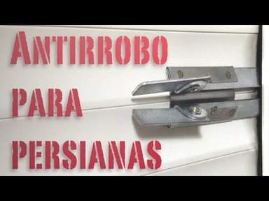 Cierre Antirrobo para Persianas (2 Unidades)