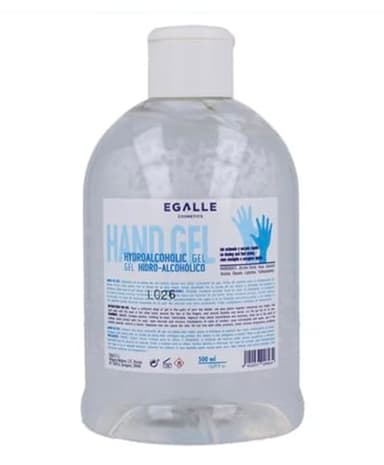 Gel Hidroalcohólico para Manos, 500ml, Secado Rápido