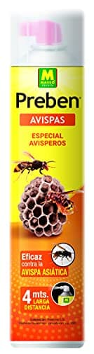 Preben 231206 - Insecticida avisperos, 6.5 x 35.2 x 6.5 cm, color transparente