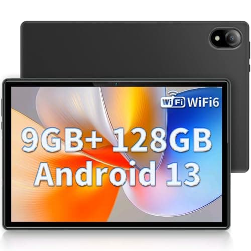 DOOGEE U10 Tablet, WiFi 6 Tablet Android 13, 9GB RAM+128GB ROM, Tablet 10.1 Pulgadas 1280 * 800 IPS, Face ID, Bluetooth 5.0, 5060mAh, OTG, TÜV Rheinland, Tablet PC, 8MP+5MP, Gris