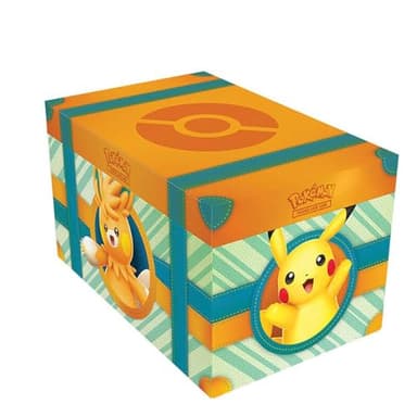 Bandai Juego de Cartas Pokémon TCG: Cofre del Tesoro (Español), El Regalo Óptimo para Cualquier Fan de Pokémon, Exclusivo Juego de Cartas Listo para Duelos, PC50467 Multicolor