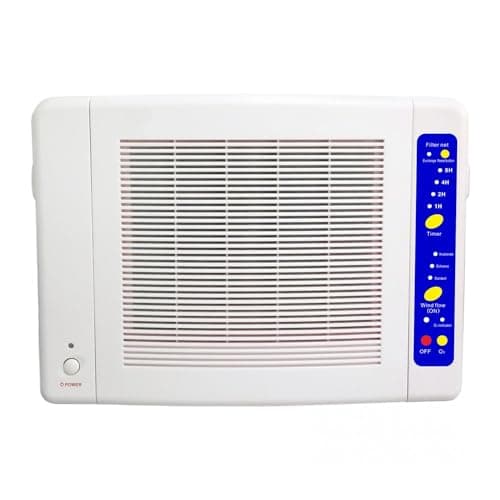 Generador de Ozono Ionizador | Purificador de Aire Filtro hepa y carbón | Bombilla UV Ultravioleta