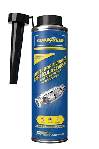 Goodyear Limpiador del Filtro de Partículas Diésel Goodyear Pro Additives. Aditivo de Combustible 300 ml