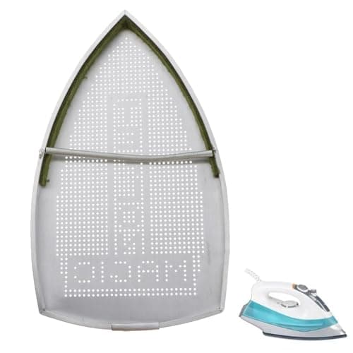 Protector de Placa de Planchado,Protector de Placa de Hierro Antiadherente,Cubierta de Aluminio para Zapatos de Hierro,Suela Protectora para Plancha,228 * 123 mm para planchar y proteger telas y ropa
