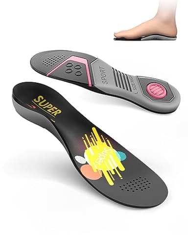 Plantillas Metatarsalgia Running, QBK Plantillas Ortopédicas, Aptas para Trabajo de Larga Duración, Fitness y Marcha, Reducen la Fatiga del Pie, S