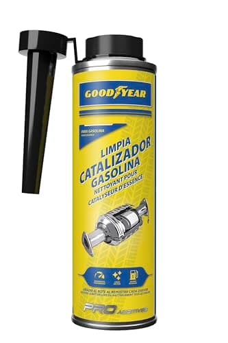 Goodyear Limpia Catalizador Gasolina Goodyear Pro Additives. Aditivo de Combustible Gasolina 300 ml