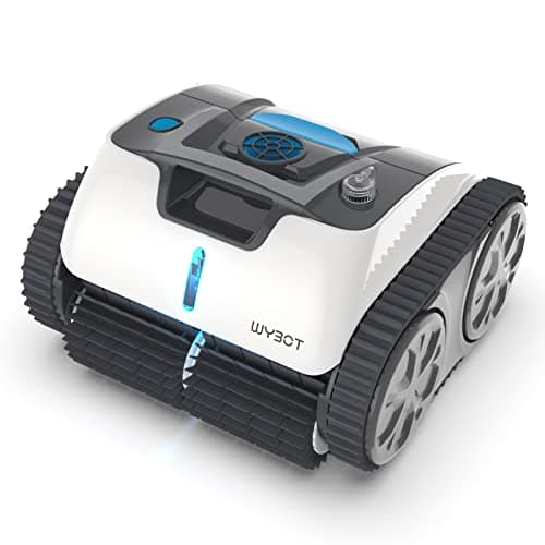 WYBOT Limpiafondos Piscina para Fondo/Paredes/Línea de Agua, Robot Piscinas Inalámbrico Durante 120 Minutos con planificación de rutas, Carga rápida, hasta 120㎡