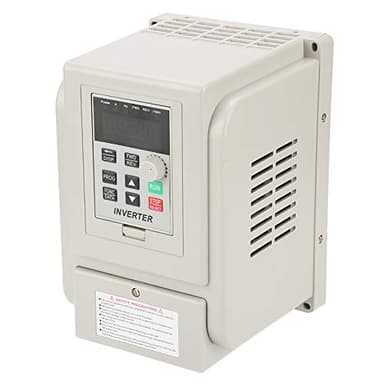 VFD Monofásico a Trifásico, 4kW 220V Monofásico Variador de Frecuencia Variable Controlador de Velocidad VFD para Control de Velocidad del Motor