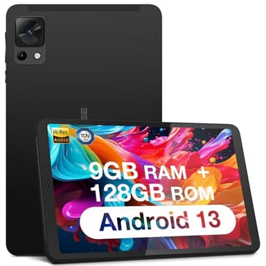 DOOGEE Tablet 8,4 Pulgadas T20 Mini, Octa Core, 9GB+128GB/1TB, 2.3K Pantalla FHD, Android 13 Tablet, Dual 4G LTE + 5G WiFi, Batería 5060mAh, Cámara13MP+5MP, Face ID/Widevine/GPS/BT5.0 Negro