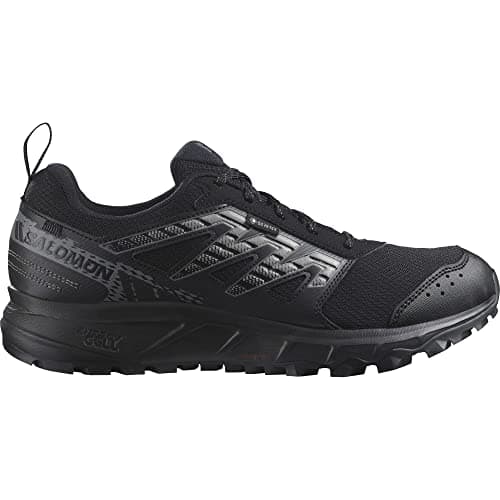 SALOMON Wander Gore-tex, Zapatillas de Deporte Hombre, Black Pewter Frost Gray, 43 1/3 EU
