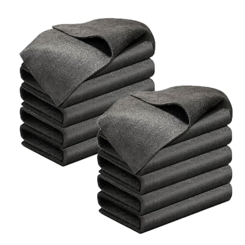 Gradientiscolor Thickened Magic Cleaning Cloth, Magic Fiber Microfiber Cleaning Cloth, Appendixt Thickened Magic-Cleaning Cloths Streak Free Reusable Microfiber Rag (10pcs)