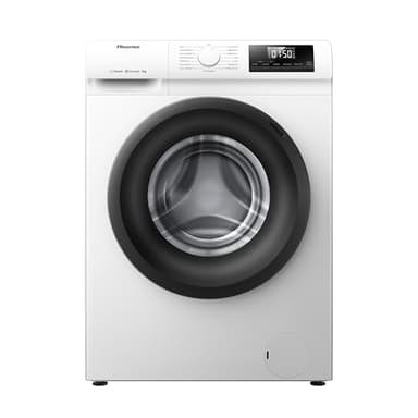 Hisense WF1Q8041BW2 - Lavadora, Class A, 8 Kg, 1400 rpm, Alto 85 cm x Ancho 60 cm, Color Blanco, Función Vapor 99,9%, Lavado Rápido+, Lavado Automático, Finalización Diferida, Tecnología Inverter