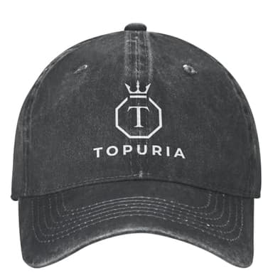 YANIUIE Ilia Topuria Boxer Gorra de béisbol Unisex campeón de Lucha Denim Desgastado Sombreros Lavados Gorra Gorra Snapback al Aire Libre Gorra de Regalo