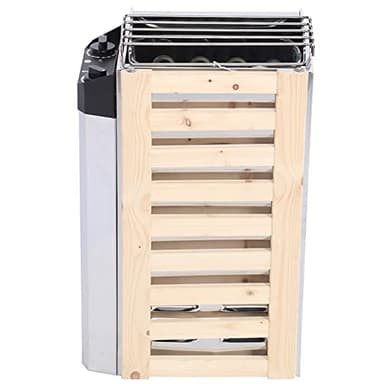Calentador de sauna de 3 KW, tipo de control interno, calentador de estufa de sauna de acero inoxidable, herramienta de calefacción para sala de sauna de 220 V, para el hogar, hotel, sala de sauna