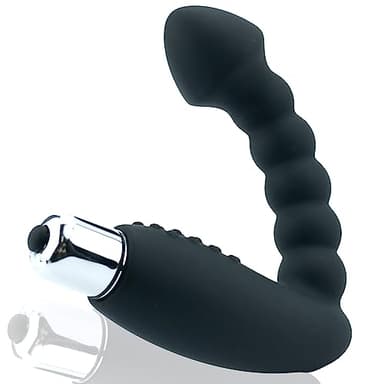 Vibrador de próstata: Estimulación de próstata hombres Vibrador anal Masajeador de próstata Vibrador anal Plug anal Juguetes anales Butt plug Juguete anal Buttpluck masajeador de próstata A11-9