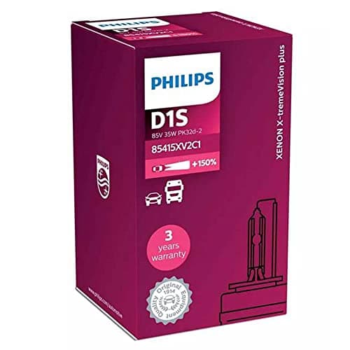 Philips 85415XV2C1 D1S X-Treme Vision PK32d-2 85V 35W C1