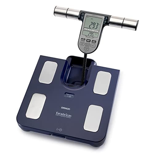 OMRON BF511 Monitor de composición corporal, validado clínicamente, con 8 sensores de alta precisión para medir en manos y pies