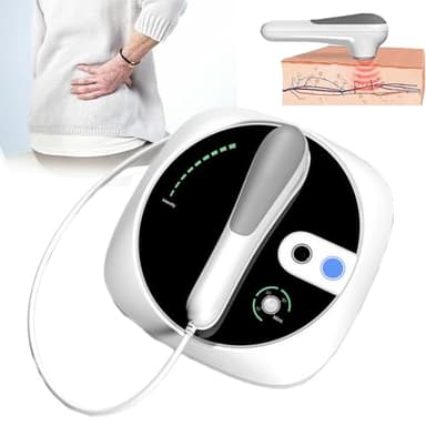 vanenferse Terapia Ultrasónica, Equipo De Fisioterapia Portátiles por Ultrasonido, Masajeador Muscular Profundo para Alivio del Dolor Corporal, Intensidad Ajustable