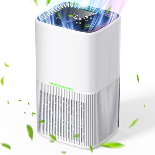 Deshumidificador eléctrico, 1800 ml, TUKIMA deshumidificador silencioso, con función de descongelación y modo de sueño, purificación de aire, deshumidificador para apartamento, baño, sótano