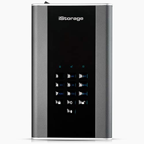iStorage diskAshur DT2 14TB | Disco Duro de Escritorio | FIPS Nivel 2 | Cifrado de Hardware | Resistente al Polvo/Agua. IS-DT2-256-14000-C-G