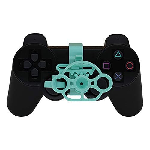 SHEAWA Accesorios de repuesto para controlador de volante para juego de carreras PS3 (cian)