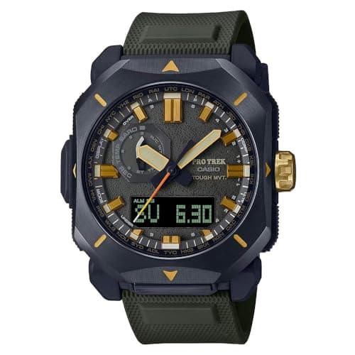 Casio Reloj Análogico-Digital para Hombres de Cuarzo con Correa en Plástico PRW-6900Y-3ER