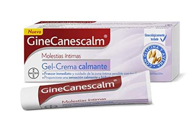 Canesten Bayer Molestias Íntimas Gel-Crema Calmante, una Ayuda para Aliviar la Irritación Vulvar e Hidratar la Zona Íntima, Frescor Inmediato, Sensación Calmante, 15 g