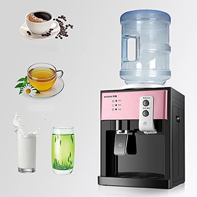 Dispensador de agua caliente y fría eléctrico de 550 W para el hogar 220 V Mini dispensador de agua de escritorio Dispensador de agua eléctrico Dispensador de agua caliente y fría Dispensador de agua