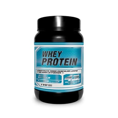 FarmaFusion Whey Protein | Proteína 100% Pura | Aumenta la masa muscular | Con Colágeno + Magnesio | Mejora tus entrenamientos | 1KG de Proteína en Polvo | Sabor Vainilla
