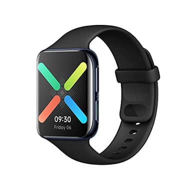 OPPO Watch - Reloj Inteligente, 46 mm, Negro, Pantalla Curva AMOLED, GPS, NFC, Bluetooth 4.2, WiFi, Wear OS by Google, Función de Carga Rápida VOOC
